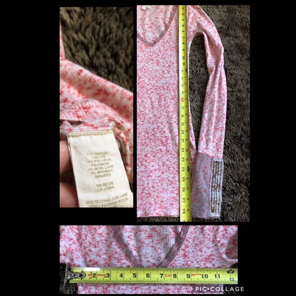 Free People freckles cuff sweater thermal top - Picture 3 of 3